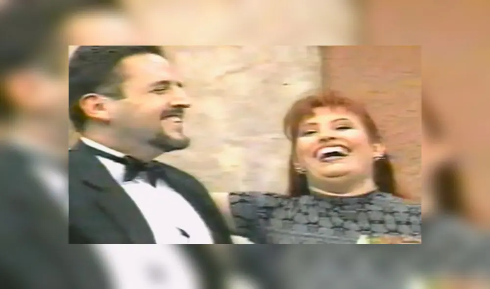 Magaly Medina y Beto Ortiz se besan en comentado video del recuerdo [FOTOS]