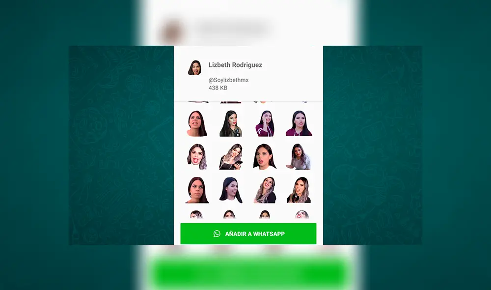 WhatsApp: de esta forma podrás descargar el 'pack' de stickers de la ‘Chica Badabun’ [FOTOS]