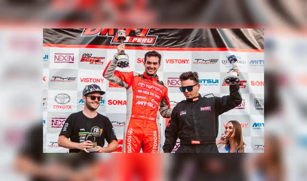 Lucho Mendoza Jr. triunfó en el arranque del Campeonato Nacional de Drifting