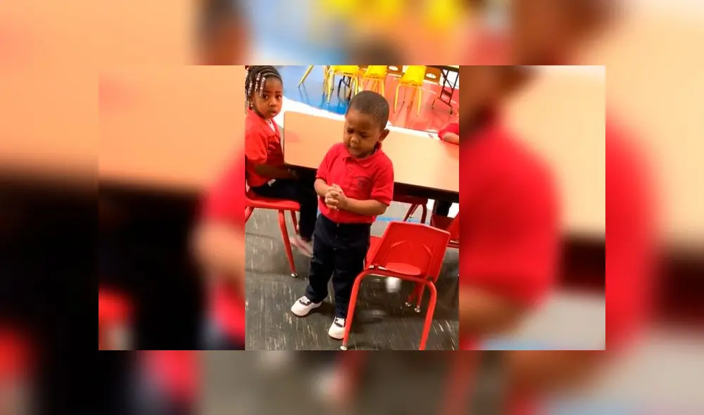 Pequeño agradece por su comida de la manera más tierna y le roba el corazón a miles [VIDEO]