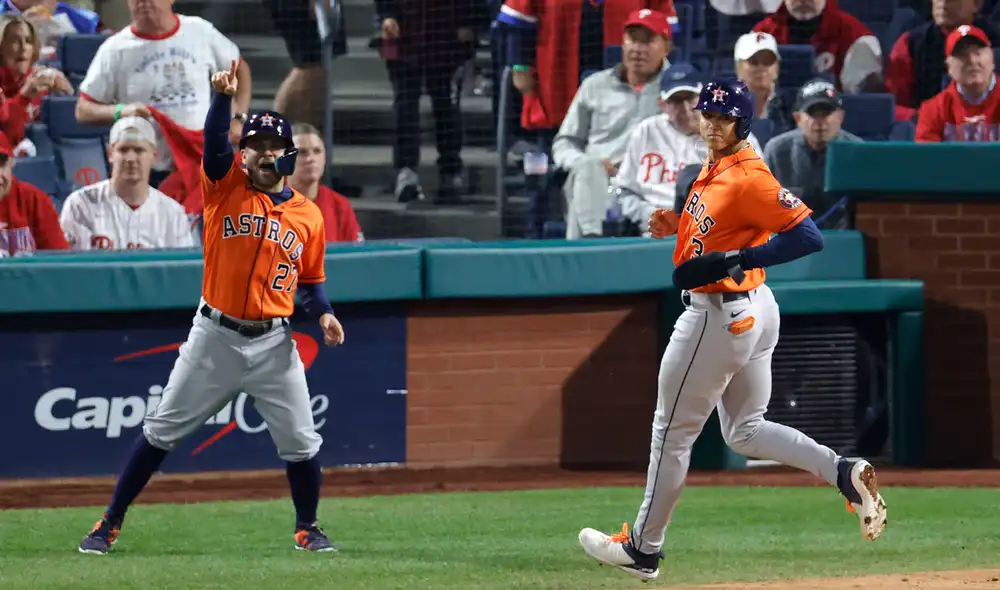 Astros y Phillies van igualados 2-2 la serie. Foto: EFE