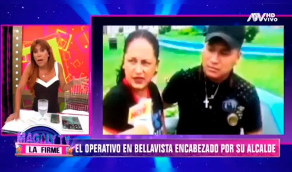 La conductora de televisión también arremetió contra Renzo Schuller y Ethel Pozo por la falta de contenido en su programa. La conductora de televisión también arremetió contra Renzo Schuller y Ethel Pozo por la falta de contenido en su programa.