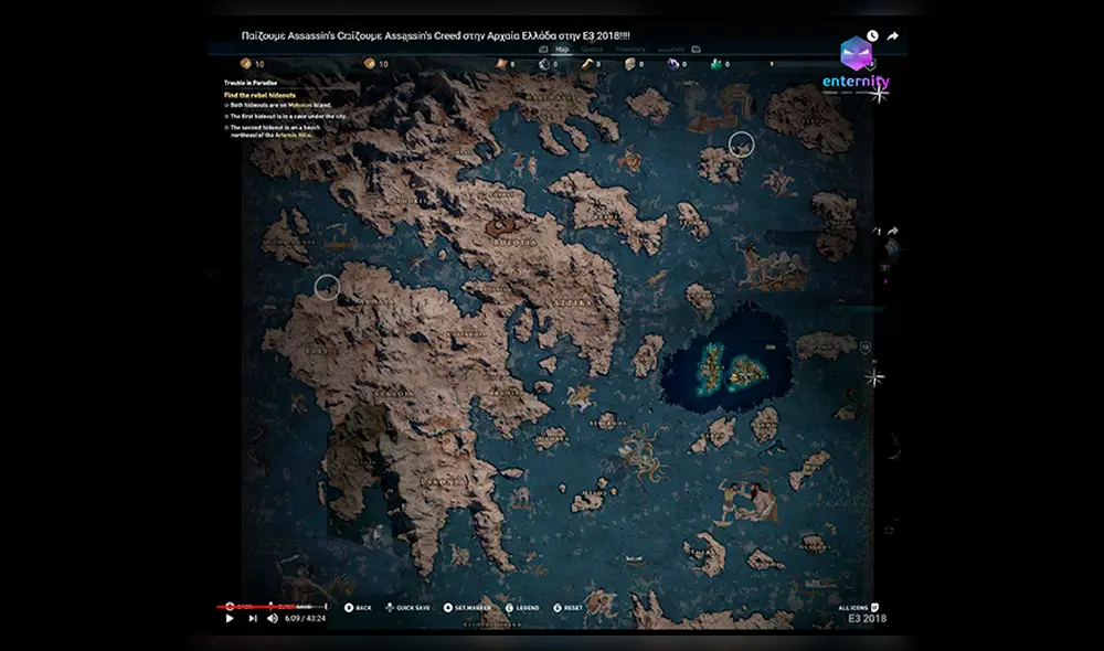 Assassin’s Creed: Todos los mapas comparados en tamaño [FOTOS]