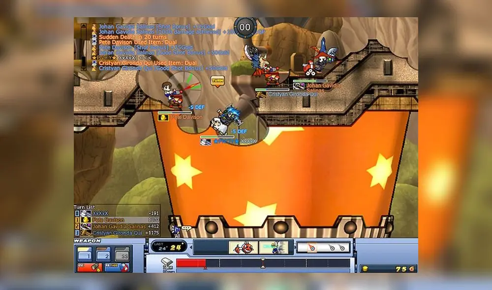 Conoce cómo realizar tiros perfectos cuando hay 0 de viento en DragonBound.