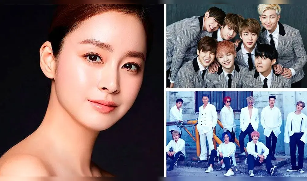 Kim Tae Hee declaró que la música de BTS y Super Junior le brindó fuerzas.