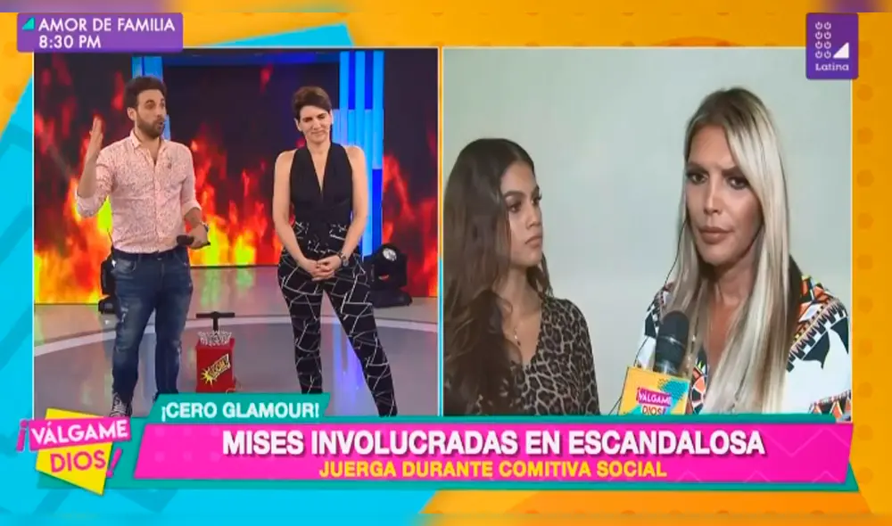 Jessica Newton descubre que integrante del Miss Perú difundió video de Anyella