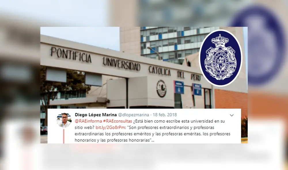 Twitter viral: PUCP usó un texto inclusivo en su web y la RAE se manifiesta por esto [FOTOS] 