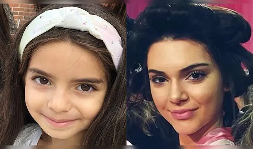 El parecido de Kendall Jenner con hija de Eugenio Derbez causa revuelo El parecido de Kendall Jenner con hija de Eugenio Derbez causa revuelo