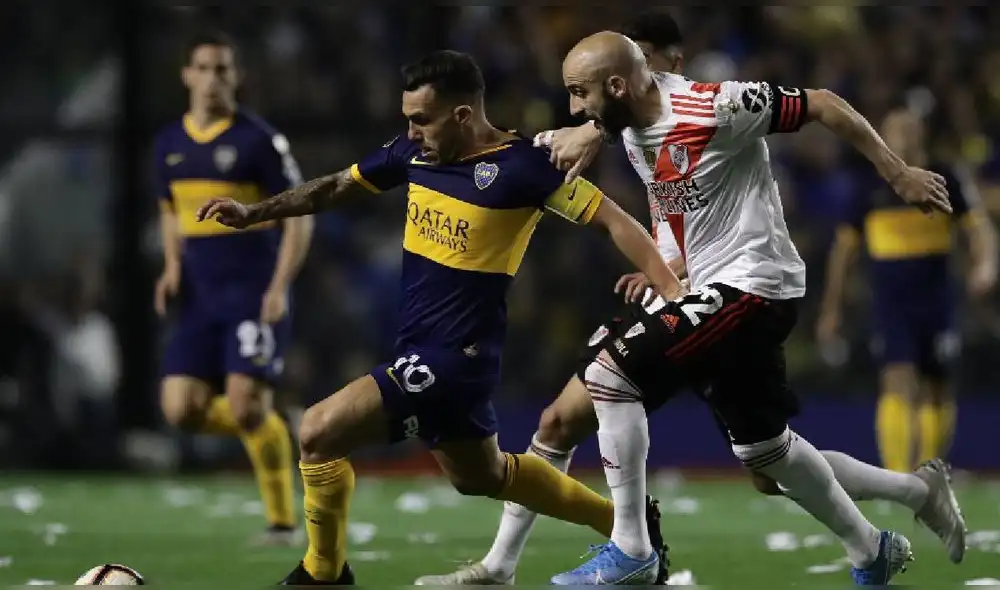 Boca Juniors y River Plate definieron el título de la Libertadores 2018. Foto: AFP