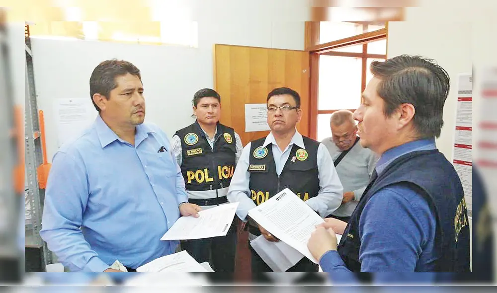 Caso. Chaparro Llontop fue detenido por presunta corrupción. Caso. Chaparro Llontop fue detenido por presunta corrupción.