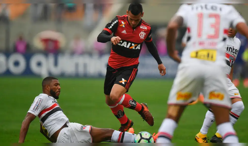 Miguel Trauco se despide del Flamengo para jugar en la Ligue 1 de Francia. Miguel Trauco se despide del Flamengo para jugar en la Ligue 1 de Francia.
