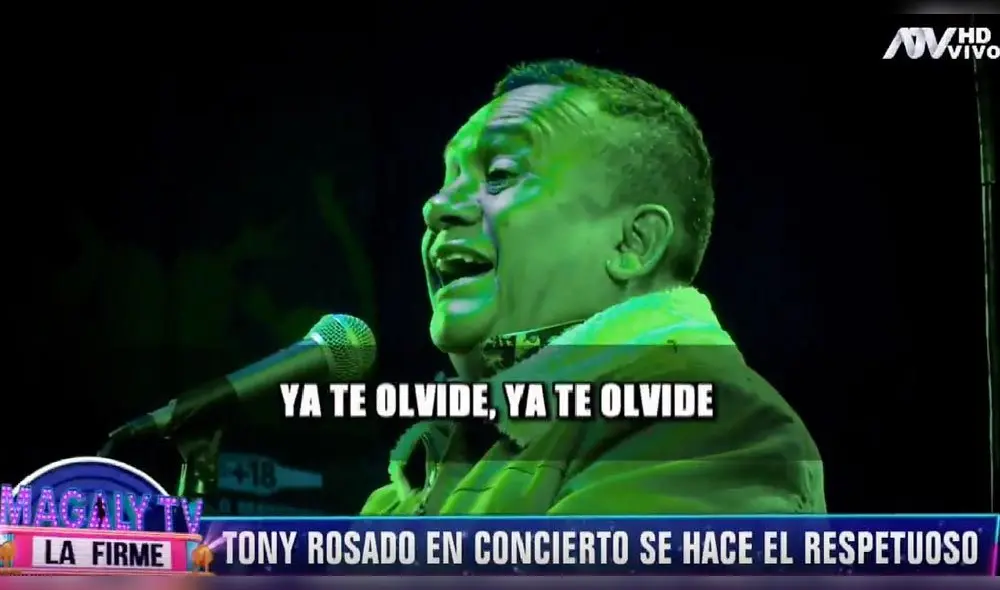 Tony Rosado habría cambiado letra de canción para decir “te mataré" Tony Rosado habría cambiado letra de canción para decir “te mataré"