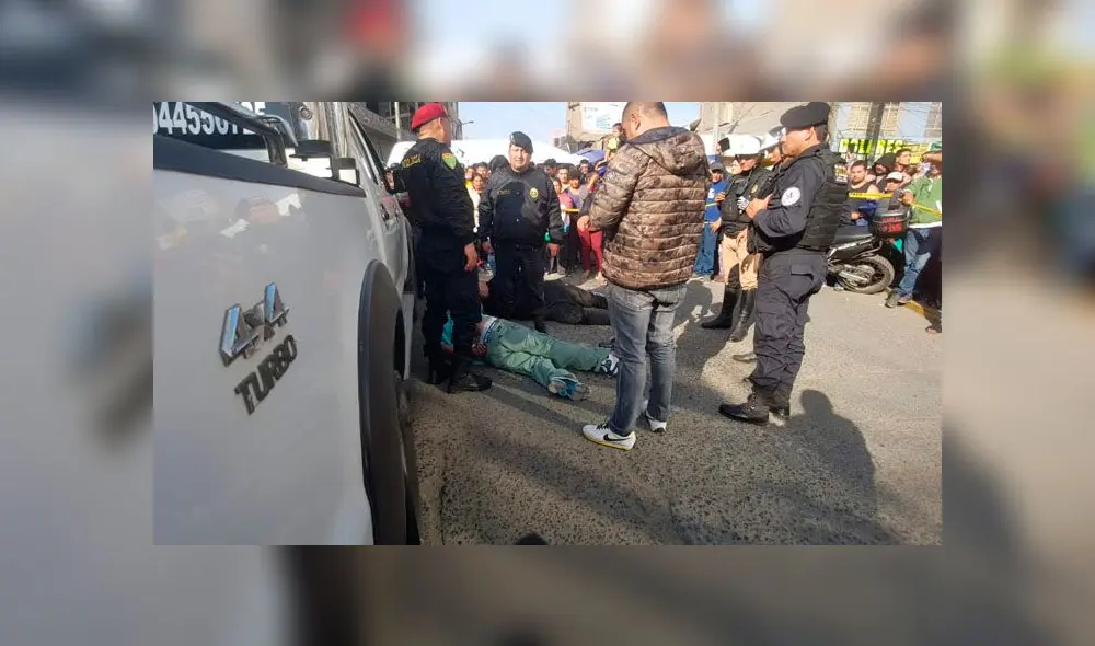 Comas: frustran secuestro de empresarios y recuperan camioneta tras intensa persecución [VIDEO]