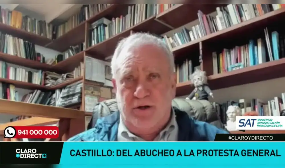Augusto Álvarez Rodrich en Claro y Directo. Foto: LR+ Augusto Álvarez Rodrich en Claro y Directo. Foto: LR+