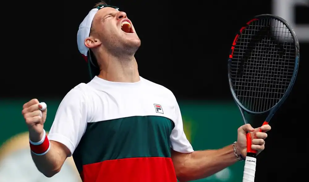 Schwartzman venció a Lajovic y podría medirse ante Novak Djokovic en la siguiente ronda. Foto: EFE.