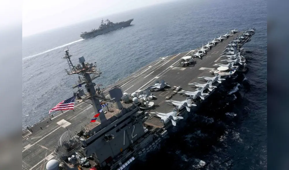 Tensión. Las amenazas entre los gobiernos de Irán y Estados Unidos van en escalada a tal punto que se teme un enfrentamiento bélico. Tensión. Las amenazas entre los gobiernos de Irán y Estados Unidos van en escalada a tal punto que se teme un enfrentamiento bélico.