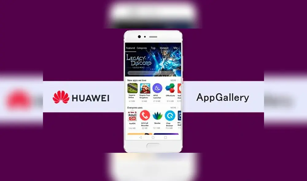 Huawei estrenará en 2020 su propio sistema de aplicaciones.