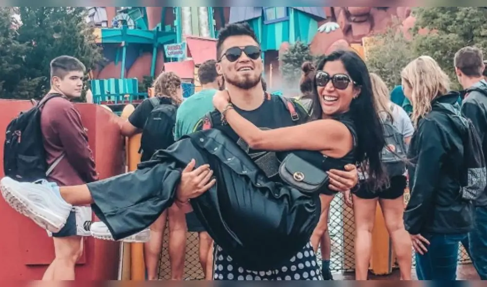 Melissa Paredes y Rodrigo Cuba