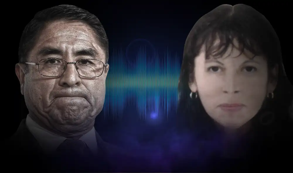 César Hinostroza enviaba las preguntas a Beatríz Jerí para los exámenes en el Consejo Nacional de la Magistratura. Composición: Gerson Cardoso /La República. César Hinostroza enviaba las preguntas a Beatríz Jerí para los exámenes en el Consejo Nacional de la Magistratura. Composición: Gerson Cardoso /La República.