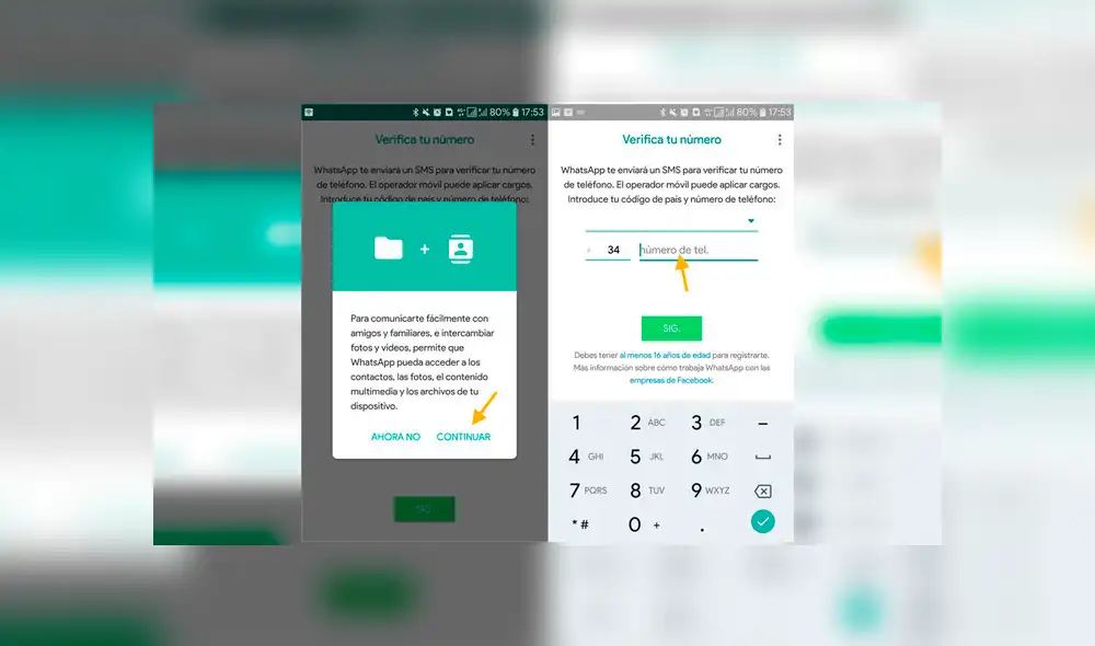 Desinstala WhatsApp y vuelve a descargarlo.