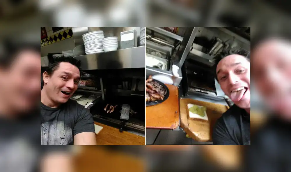 Facebook: encontró a empleado durmiendo y se preparó su propia comida en restaurante