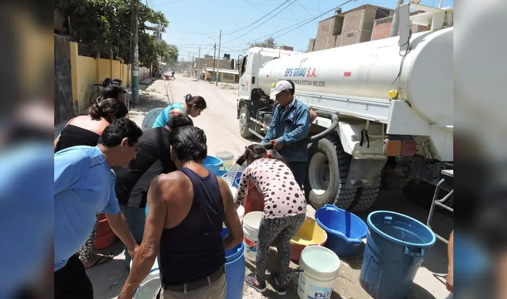 EPS Grau pondrá en marcha plan de contingencia ante escasez de agua. (Foto: La República) EPS Grau pondrá en marcha plan de contingencia ante escasez de agua. (Foto: La República)