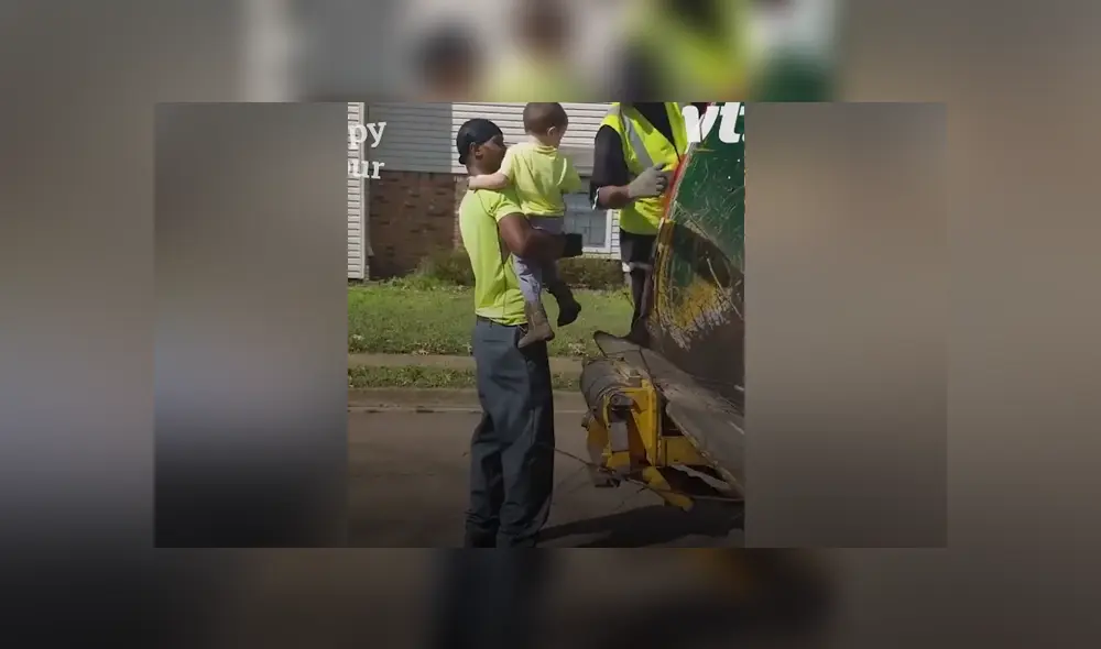 A través de Facebook se hizo viral el tierno gesto que tuvo un niño con un recogedor de basura.