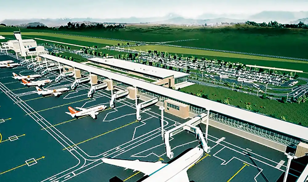 Proyecto. El Gobierno aprobó la construcción del Aeropuerto Internacional de Chinchero, pero especialistas manifiestan que daña el patrimonio cultural. Proyecto. El Gobierno aprobó la construcción del Aeropuerto Internacional de Chinchero, pero especialistas manifiestan que daña el patrimonio cultural.