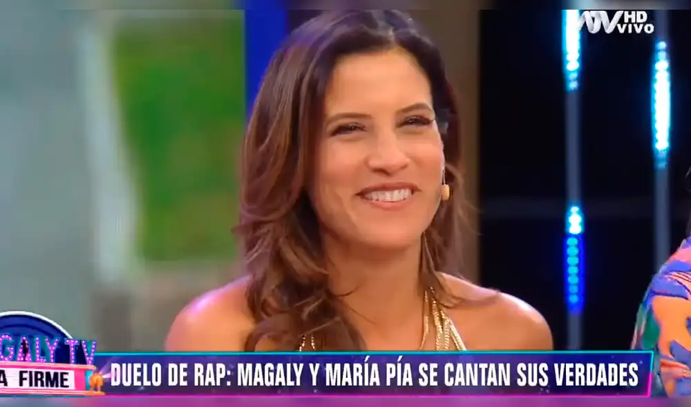 María Pía Copello y Magaly se lanzan terribles calificativos en 'duelo de rap'