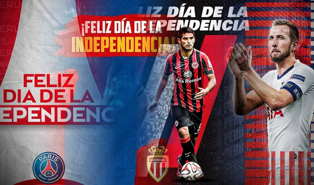 Clubes europeos saluda a Perú en su aniversario 199- | Foto: Composición Gerson Cardoso