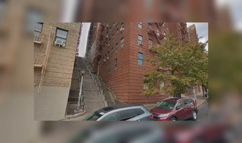 Desliza las imágenes para ver las escaleras en la que el ‘Joker’ y que fueron encontradas con Google Maps. Foto: Google.