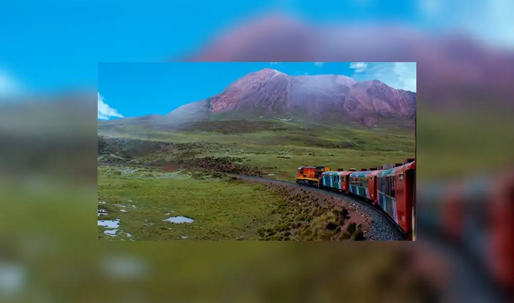 Tren turístico Lima-Huancayo-Lima
