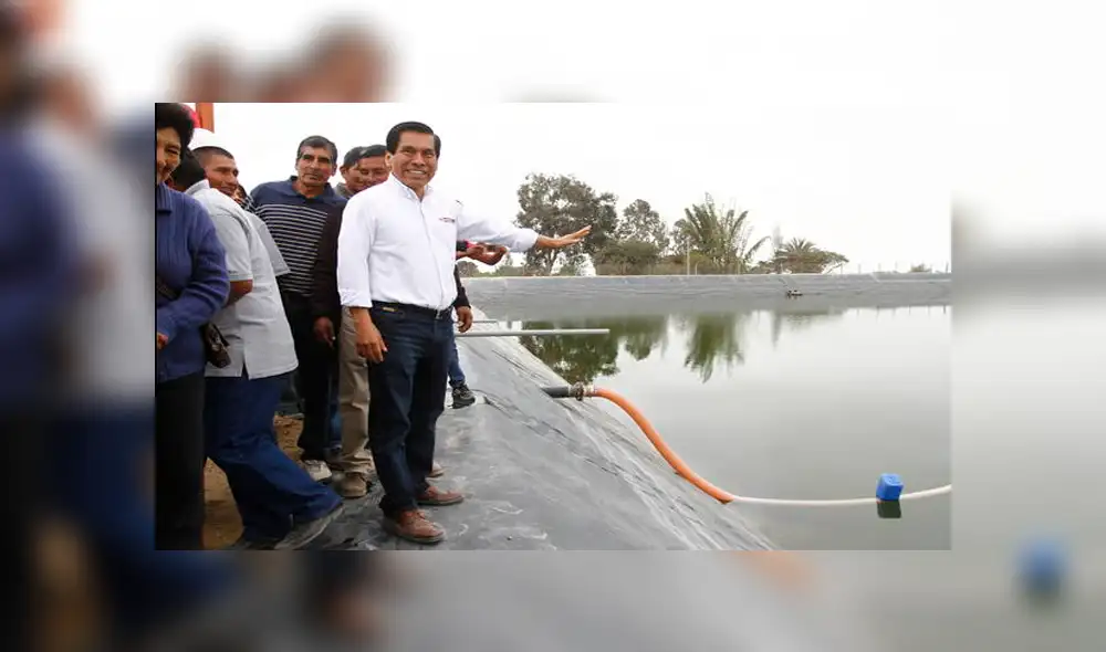 Reservorios impulsarán agricultura en valle de Pisco