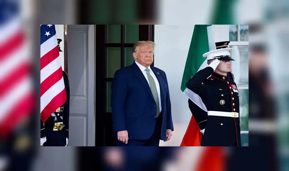 Este jueves Donald Trump continúa su rutina de trabajo. Foto: EFE