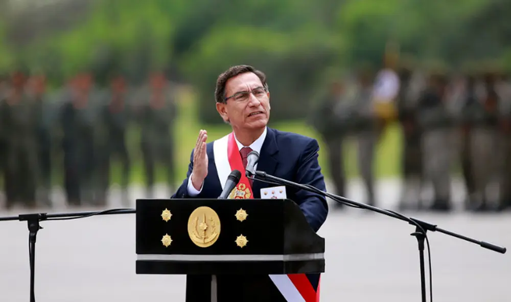 Martín Vizcarra: “Los malos actos de unos pocos no opacarán al Ejército” Martín Vizcarra: “Los malos actos de unos pocos no opacarán al Ejército”