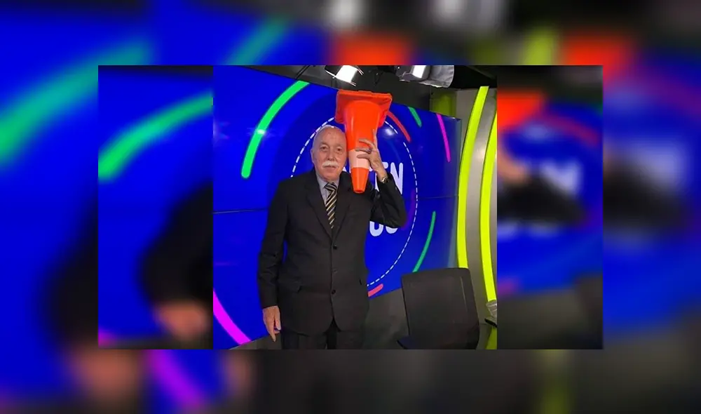 En Facebook, el excongresista Carlos Tubino se animó a posar con un cono de tránsito, luego de su incidente. Foto: RPP En Facebook, el excongresista Carlos Tubino se animó a posar con un cono de tránsito, luego de su incidente. Foto: RPP