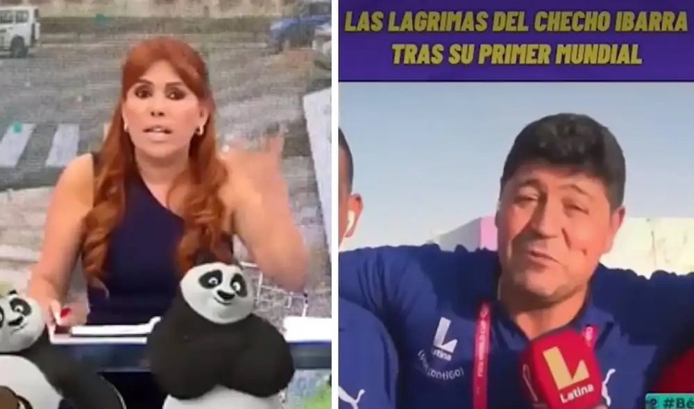 Magaly Medina arremetió con Checho Ibarra tras su llegada a Qatar. Foto: captura de ATV Magaly Medina arremetió con Checho Ibarra tras su llegada a Qatar. Foto: captura de ATV