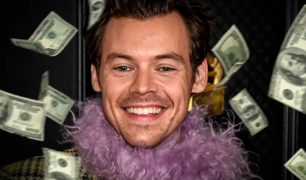 Harry Styles es millonario. Foto: composición / La República