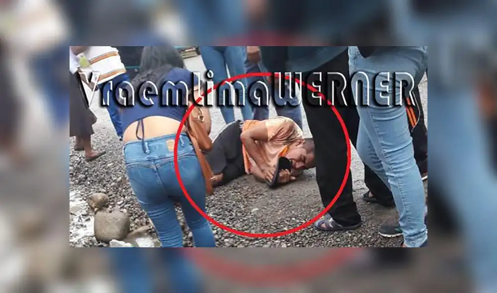 Vraem: choque entre auto y motocicleta deja delicado de salud a joven