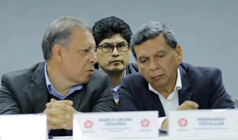 Frente AMplio en conferencia. Fotos: John Reyes/La República.