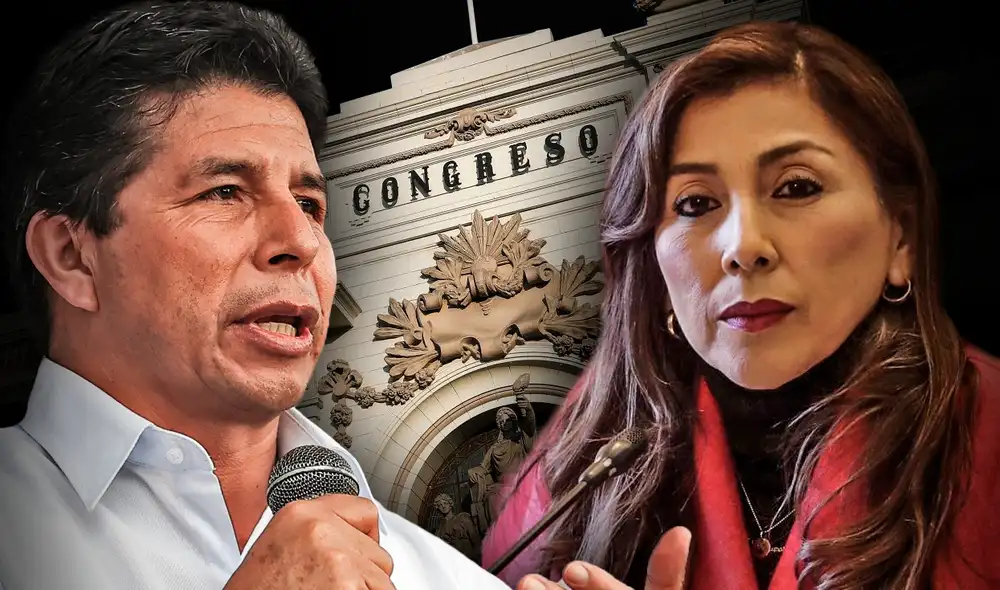 El presidente Pedro Castillo criticó que un sector del Congreso busque inhabilitarlo cinco años. Foto: composición Fabrizio Oviedo El presidente Pedro Castillo criticó que un sector del Congreso busque inhabilitarlo cinco años. Foto: composición Fabrizio Oviedo