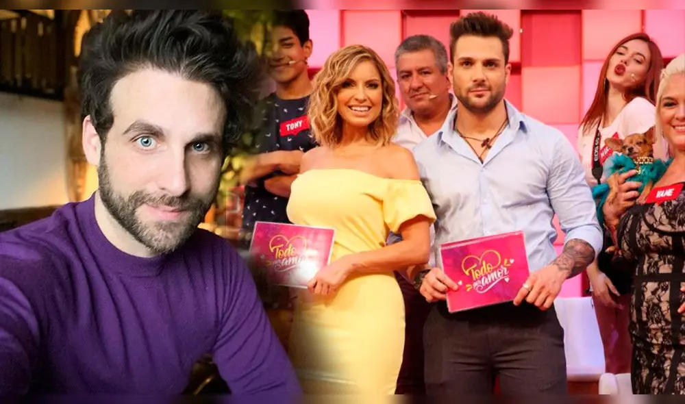 Rodrigo González lanza burla a Nicola Porcella tras suspensión de "Todo por amor". Foto: Composición