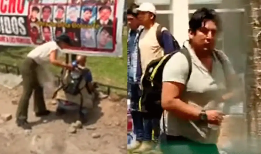 El Colegio de Periodistas del Perú se pronunció acerca de la agresión de la que fueron víctimas periodistas de Panamericana. Foto: captura de Panamericana