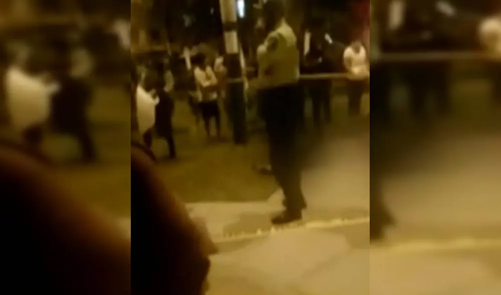 Policía investiga el motivo del asesinato del joven. Créditos: Captura Latina.
