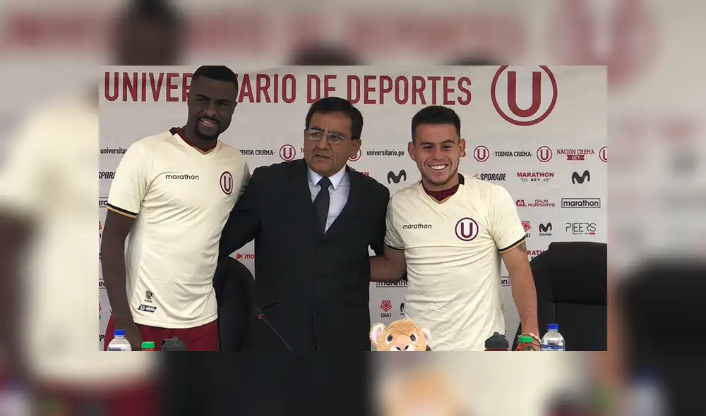 Henry Vaca y Christian Ramos vistieron por primera vez la camiseta crema. Henry Vaca y Christian Ramos vistieron por primera vez la camiseta crema.
