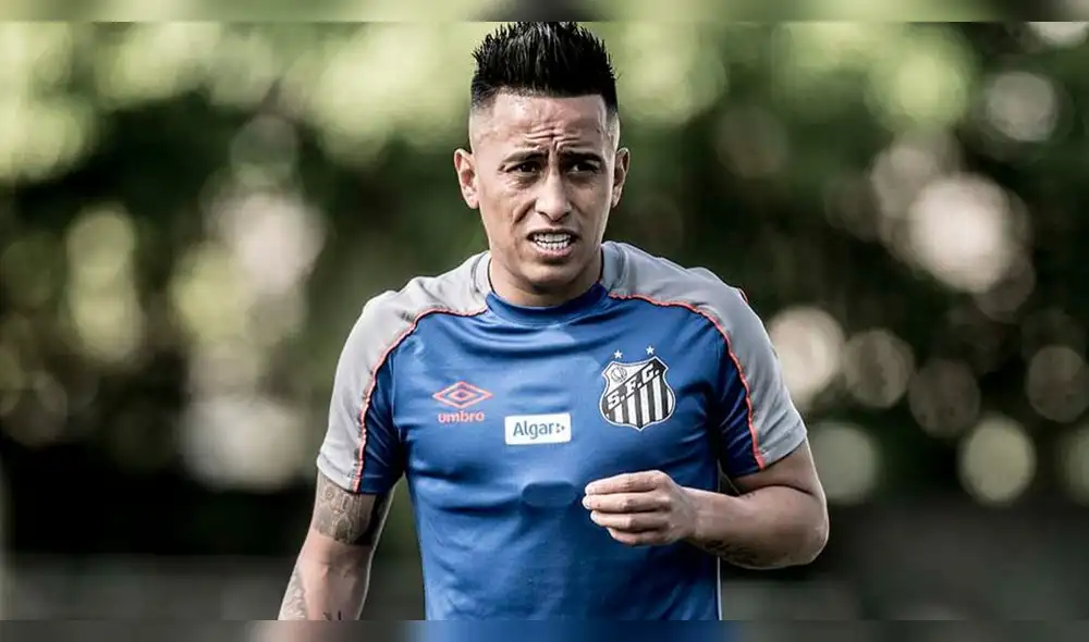 Christian Cueva juega actualmente en el Santos FC, pero su bajo rendimiento podría hacer que pronto sea retirado del cuadro brasileño