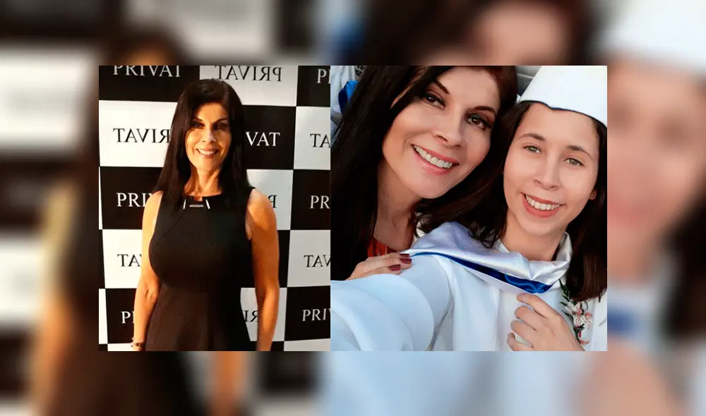 Facebook: hija de Olga Zumarán acudió a fiesta de promoción con elegante vestido [FOTOS]