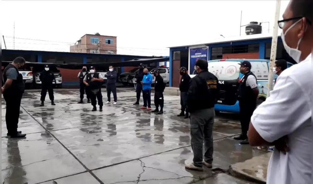 Serenos protestan por falta de equipos de protección Serenos protestan por falta de equipos de protección