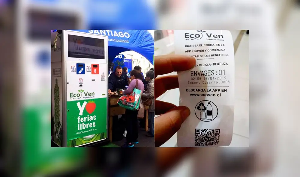 Máquinas que te premian con descuentos por reciclar plástico ya están en Perú