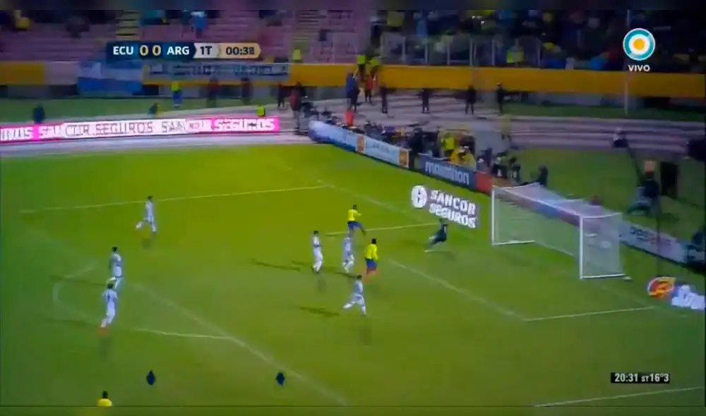 Argentina vs. Ecuador: el gol a los 38 segundos que sorprendió a toda Sudamérica [VIDEO] 